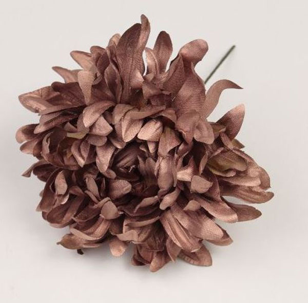 Metallic Flamenco Flowers. Mum Mexico. Copper. 11cm.